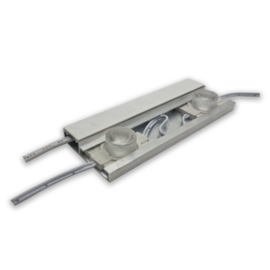 LED rail Zarge mit Kabelkanal
