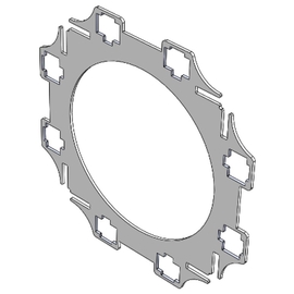 Bruno Verbindungsblech Kreuzform